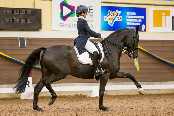 Clara Espinosa tog hem första kvalsegern