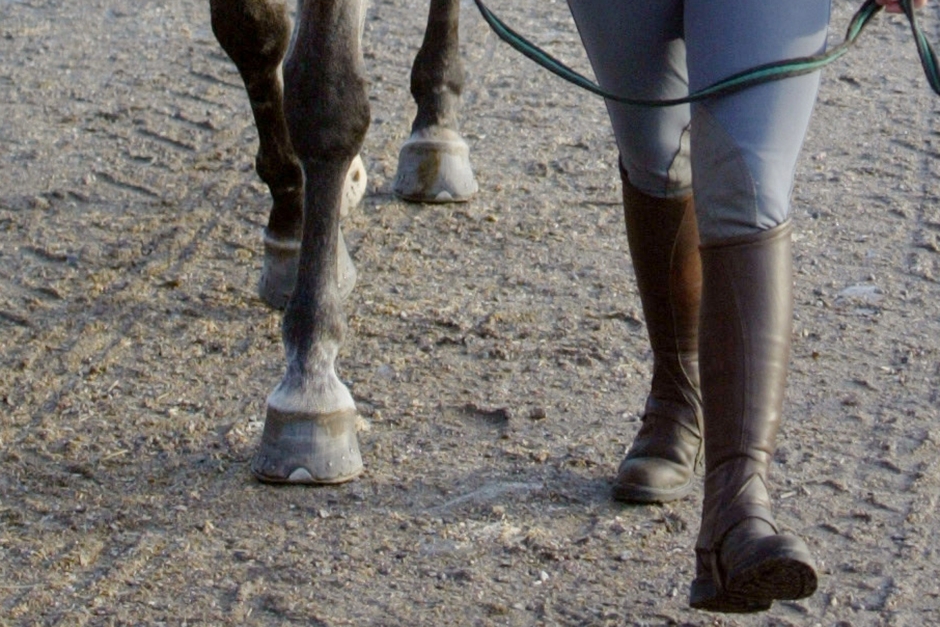 Tre personer i olycka vid lyft från häst