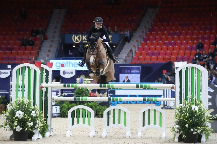 Tysk uppvärmningsseger bland de unga ryttarna