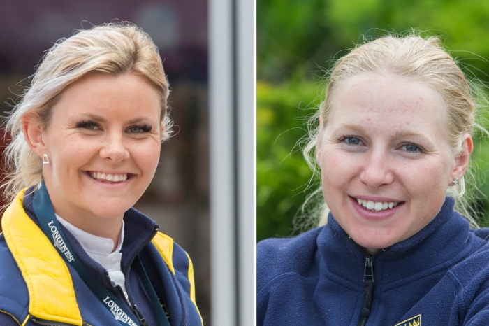 Karin och Evelina trea i parhoppningen i Paris