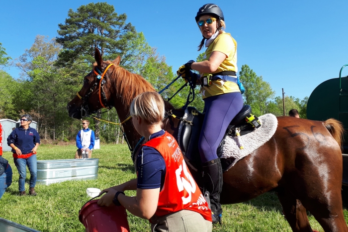 Tufft test inför VM i Tryon
