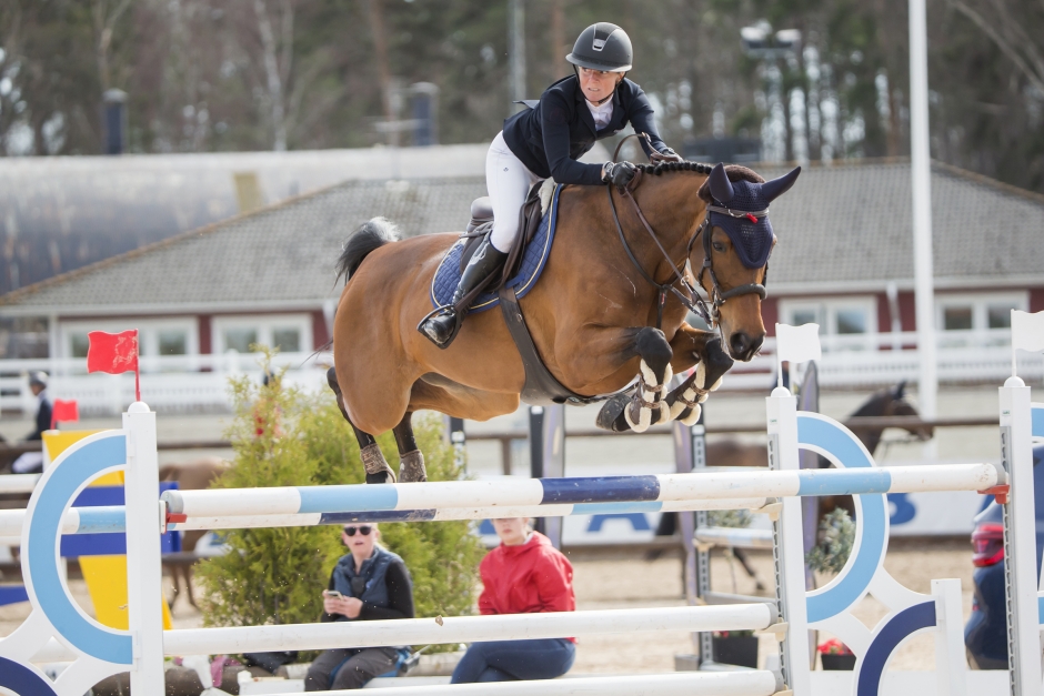 Enda dubbelnollan toppade hoppfestens första höjdarklass