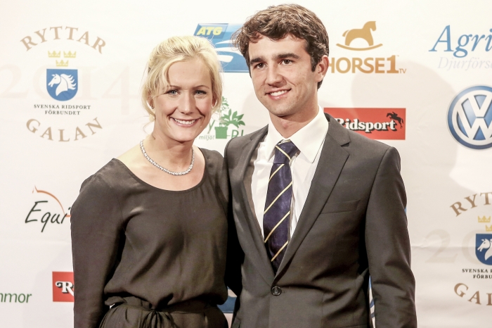 Hopplycka: Angelica och Marlon har blivit tvåbarnsföräldrar