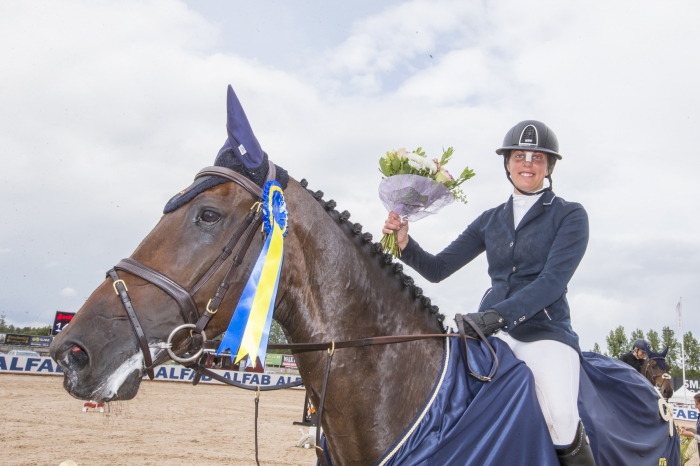 Elin Sjögren toppade 7-Stars 1,50-kval