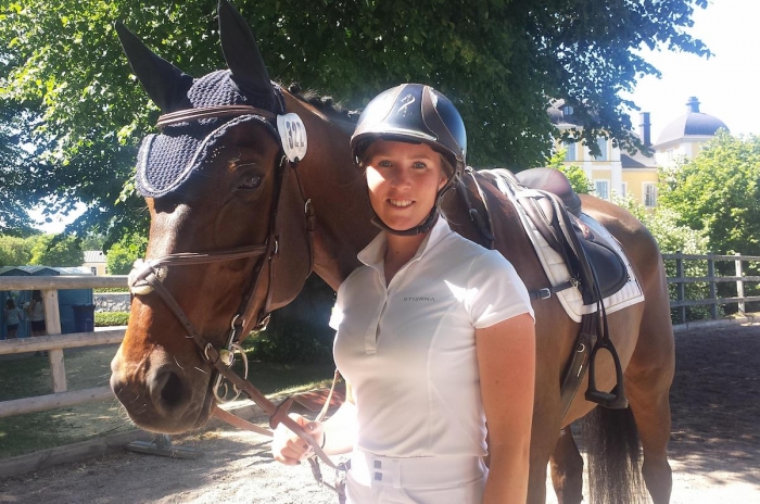 Dubbelt upp för Sandra Gustafsson på Strömsholm