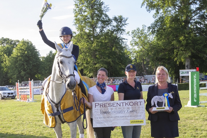 Vendela Eriksdotter Rubin rutinerad medaljör