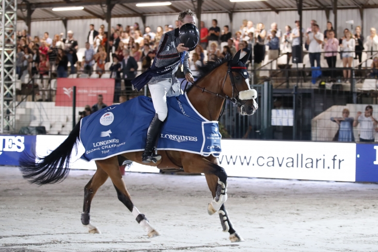 Peder Fredricson (swe) On Hansson Wl Is The Winner Of The Lgct Grand Prix De La Ville De Cannes Presented By Volvo Groupe Cavallari