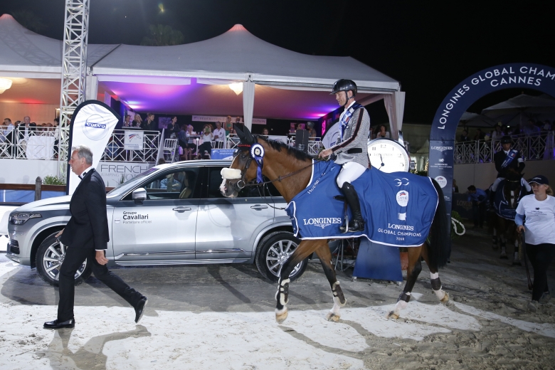 Peder Fredricson (swe) On Hansson Wl Is The Winner Of The Lgct Grand Prix De La Ville De Cannes Presented By Volvo Groupe Cavallari