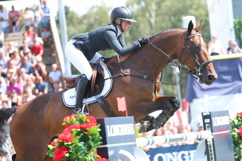 Stephanie Holmén och ”Sparven” GP-vinnare