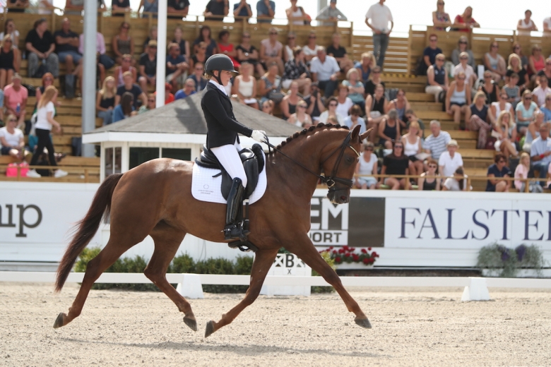 De går vidare till 6-åringarnas dressyrfinal