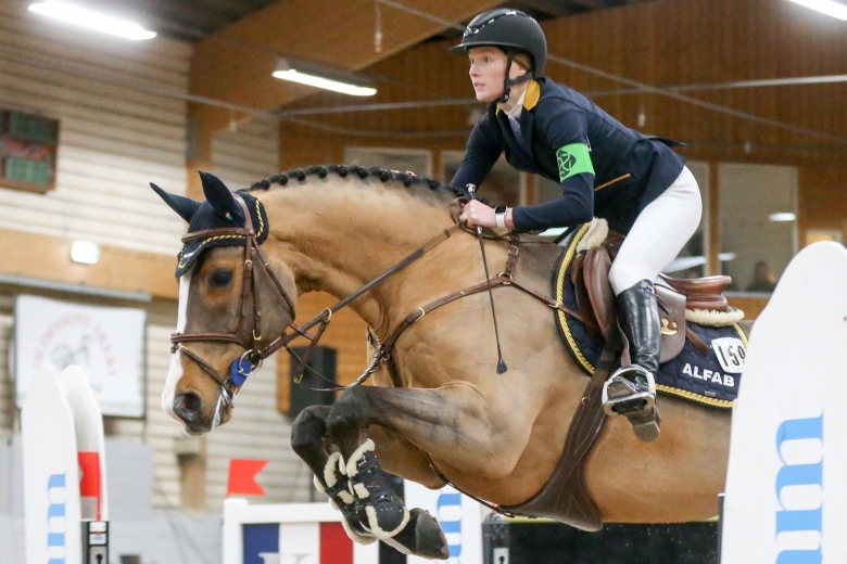 Mikaela Gustaphson i storform