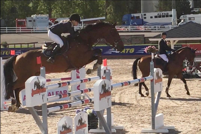 Malin Möllerfalk 1,50-vinnare på Sundbyholm