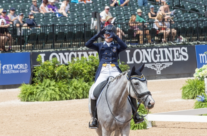 Fälttävlansdressyren: ”Jag bara älskar denna häst”