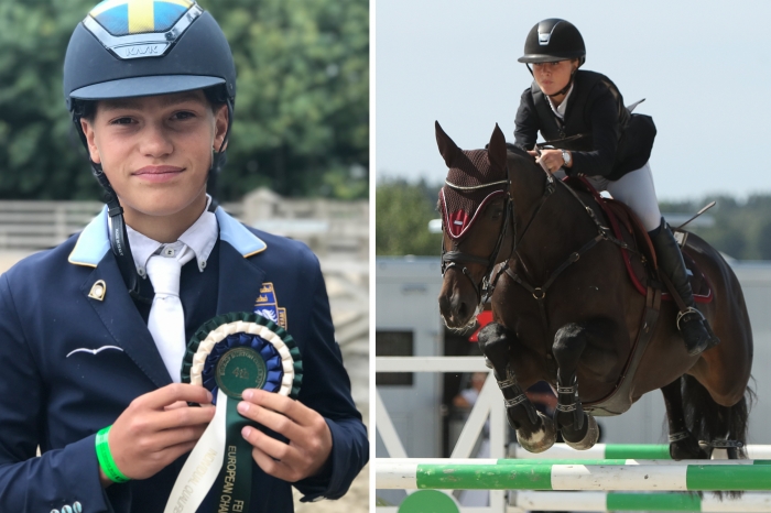 Ingemar och Axelina tog ledningen mot Scandinavium