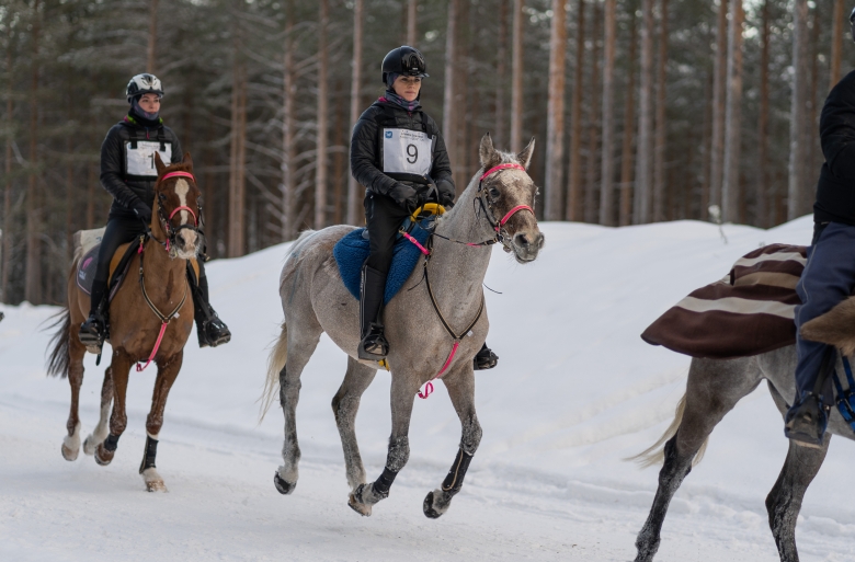 Hemmaryttaren bäst när internationellt snölopp avgjordes för andra året i rad