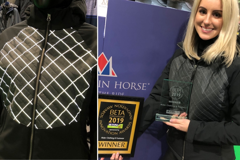 Svensk ridjacka vinnare av BETA Award