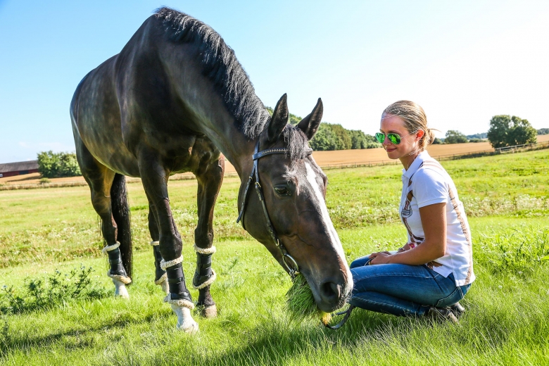 Mathilde Hannell pensionerar sin dubbla EM-medaljör