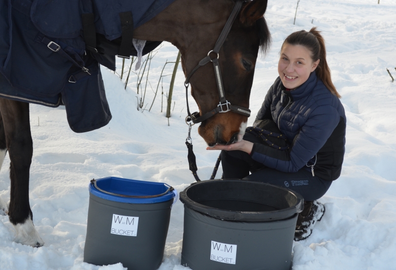Ung entreprenör i kylan: Wilmas idé håller isen borta