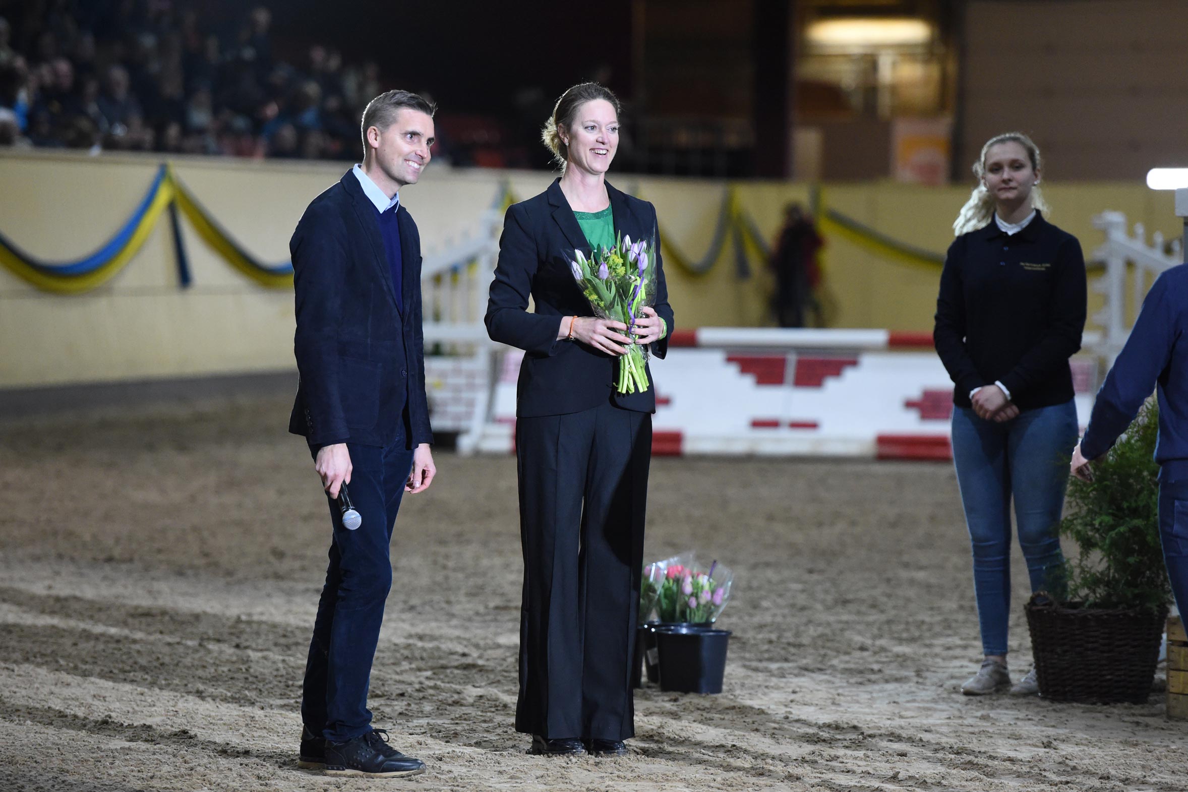 Andreas Helgstrand och Helena Torstensson PS Flyinge & Partners/Helgstrand Dressage hingstvisning, Flyinge 2019-03-31 Foto: Yvonne Karlsson