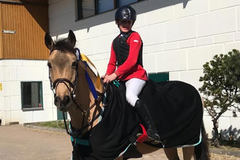 Clara Hermelin ensam nolla med Mr Jack Sparrow