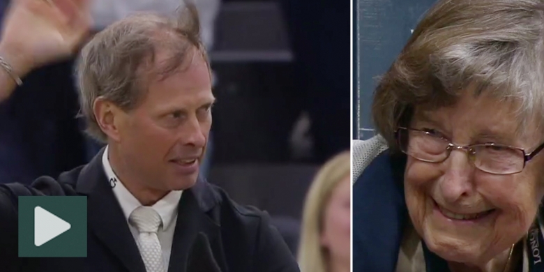 Gåshud: Se Rolf-Görans segerrunda och mamma Elsas glädje