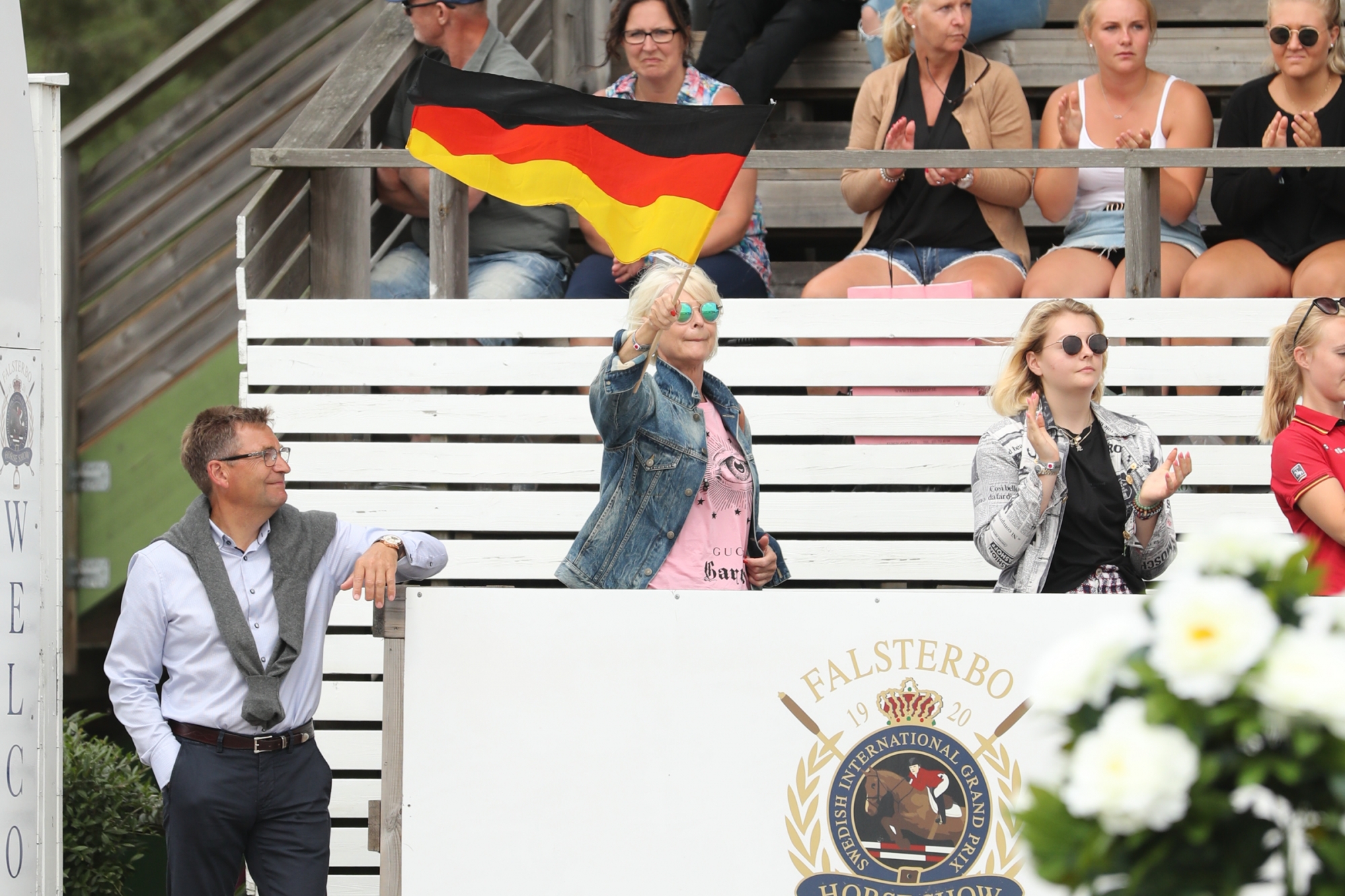 Tyska Fans Under Nations Cup Dressyr-6268