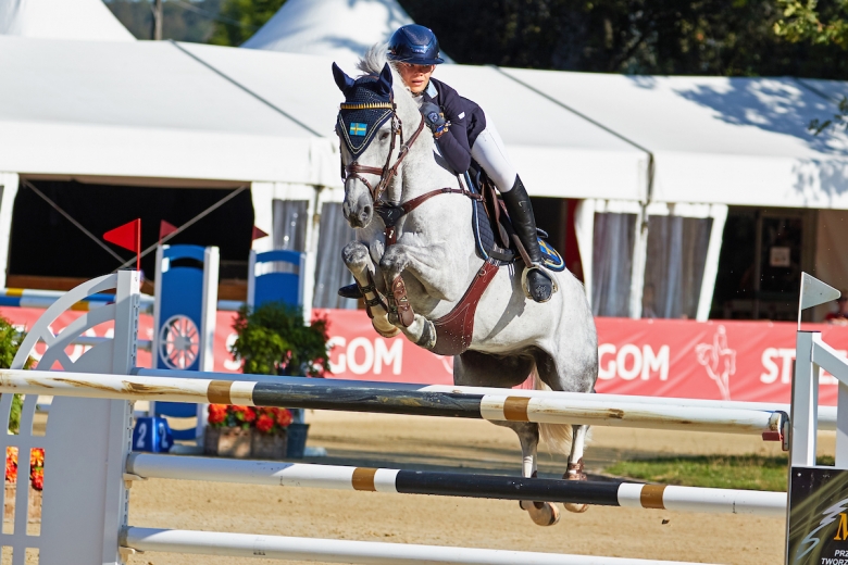 Ebba Danielsson tog poäng i Lyon