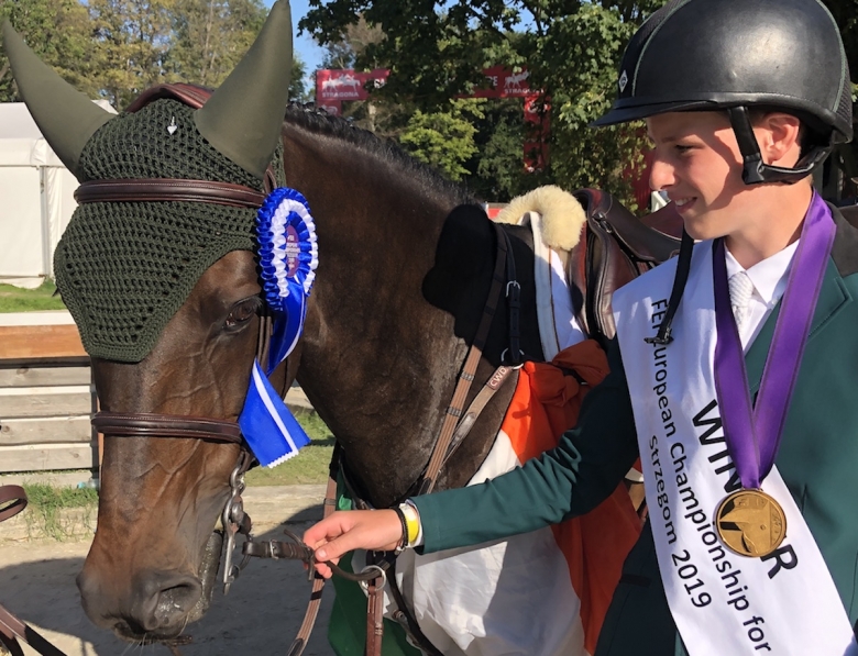 Födelsedagsponnyn bar honom till dubbla EM-guld