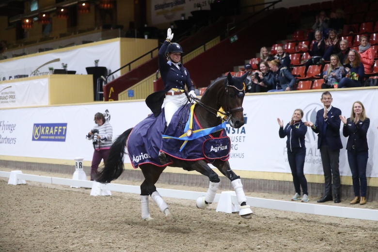 Jeanna Högberg visade storform på Flyinge