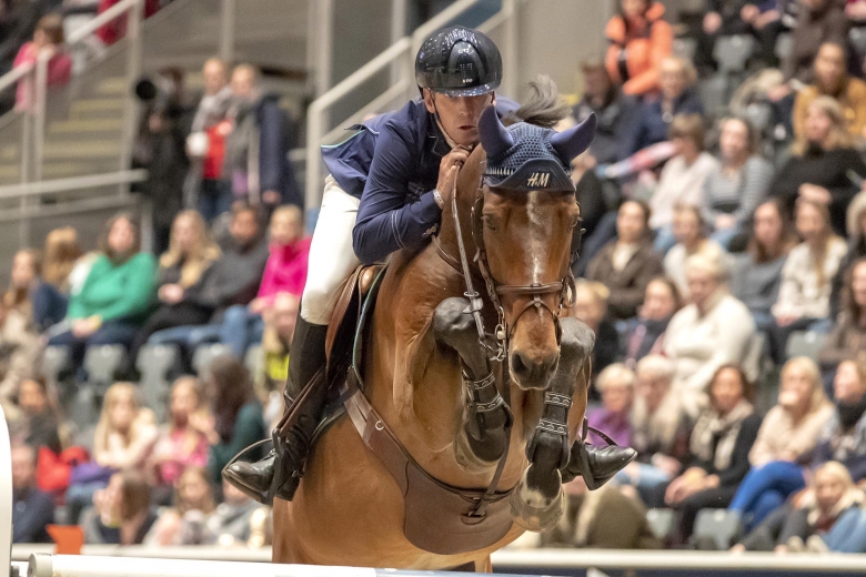 Peder Fredricson avslutade på topp i superklassen
