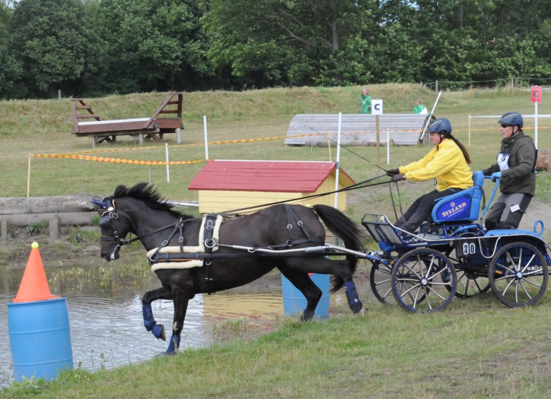 Taggade ekipage möttes i Revinge