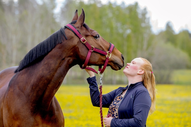 Muskelsjukdom blev slutet för Lindas häst
