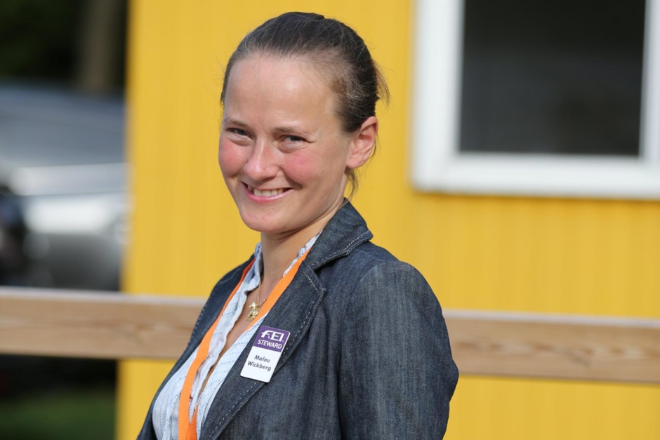 Malou Wickberg dömer i Segersjö – ”dangerous riding” är fokus