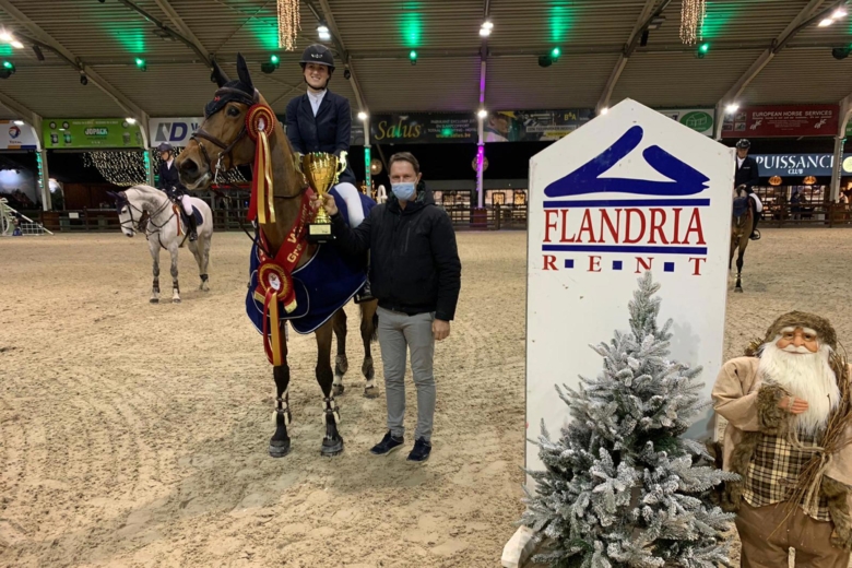 Erica Swartz avslutade Belgienresan med GP-seger