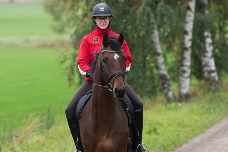 Arbete gör hästen mindre tittig