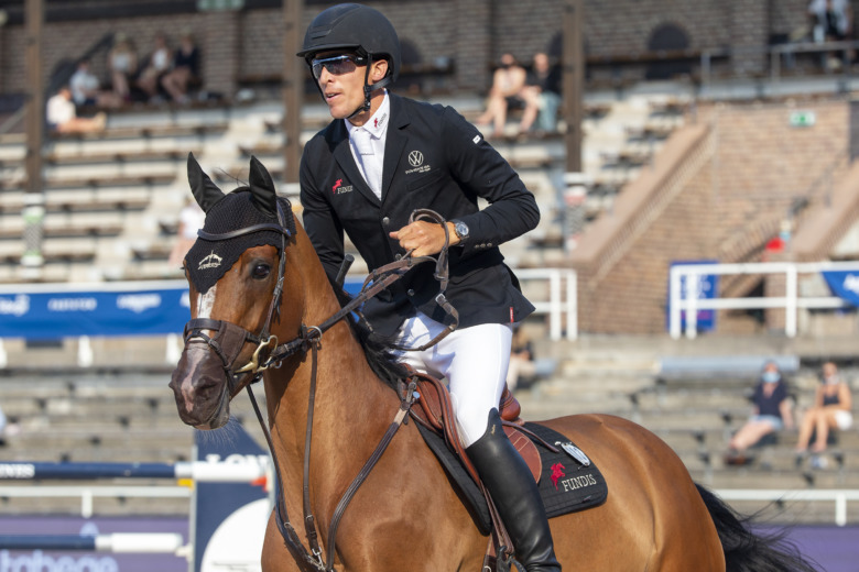 Kolla klippet: Vindpust gjorde Henrik von Eckermann till GP-fyra
