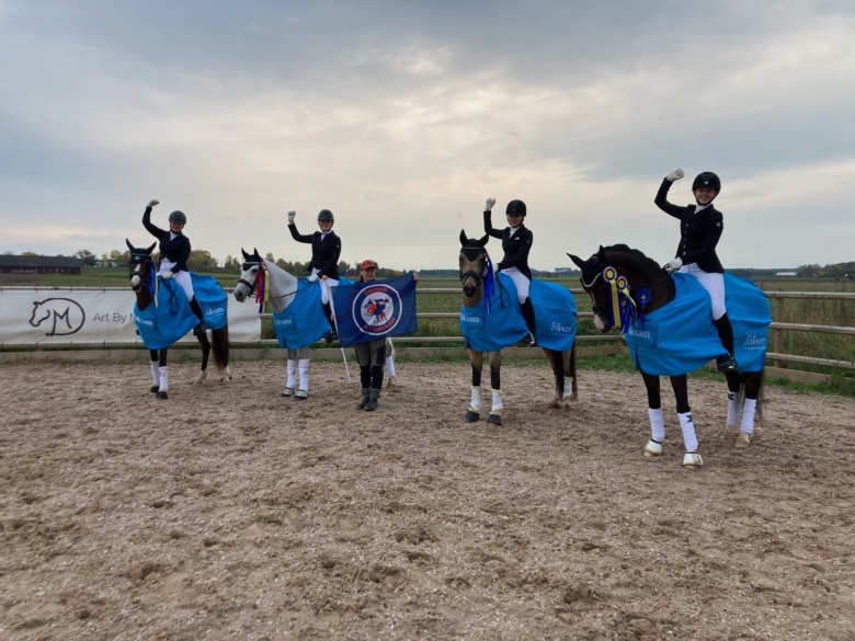 Här är helgens vinnande dressyrlag i ponnyallsvenskan