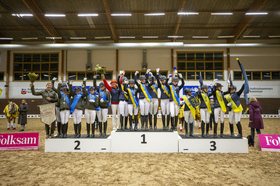 Djursholms Ridklubb vann lag-SM – finalklara ekipage i SIHS ponnykür