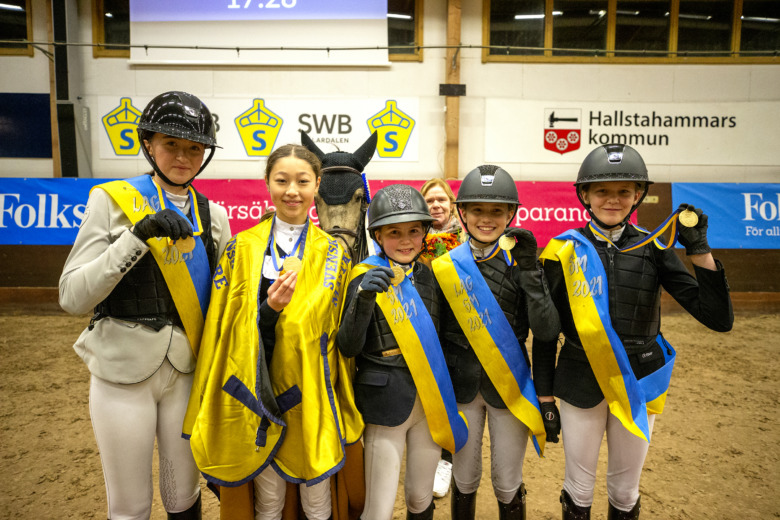 SM-guld till Föreningen Runsten Equestrians