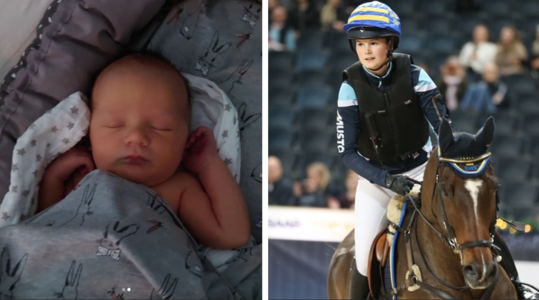 Svenska EM-medaljören har blivit mamma