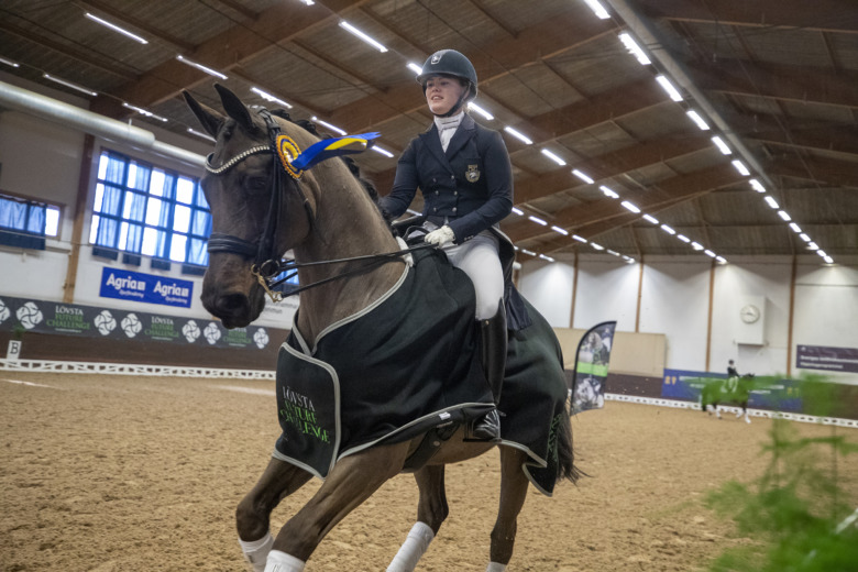 Lina Dolk och Maria von Essen vann första kvalet i Lövsta Future Challenge