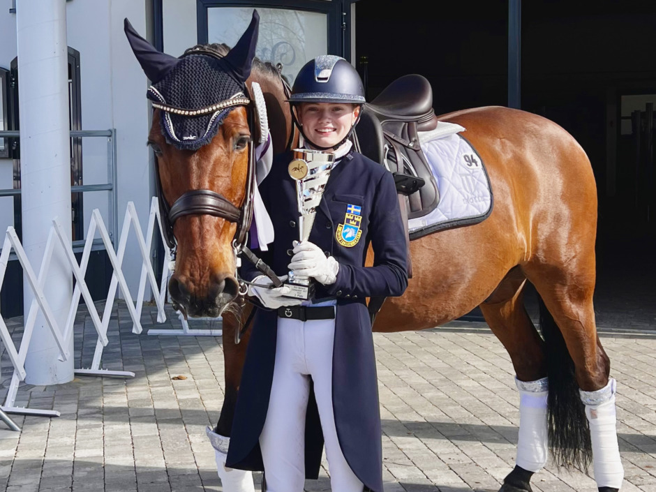 Hon vann med mammas tidigare häst: ”Funkar väldigt bra ihop”