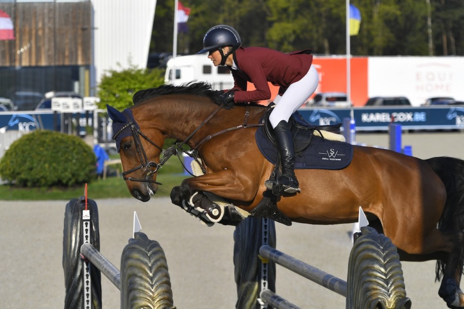 Sofia Westborgs sköna lördag i Belgien