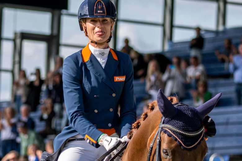 VM-trean Dinja van Liere går sin egen väg – tränar för reiningspecialist