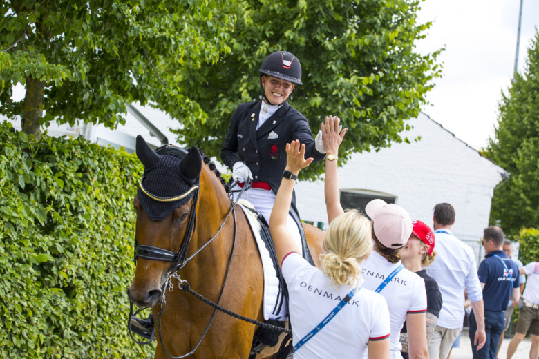 Lovande amerikansk UVM-häst till Catherine Laudrup-Dufour