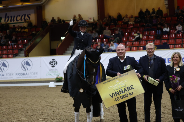 Ridsport Play: Johanna Due-Boje kürvinnare på Flyinge