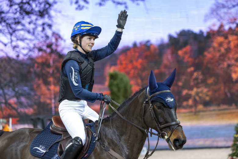 Svensk ryttare på topp 50
