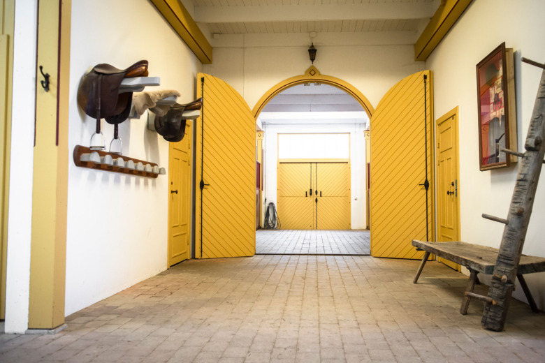 Unikt stall på Ålspånga säteri