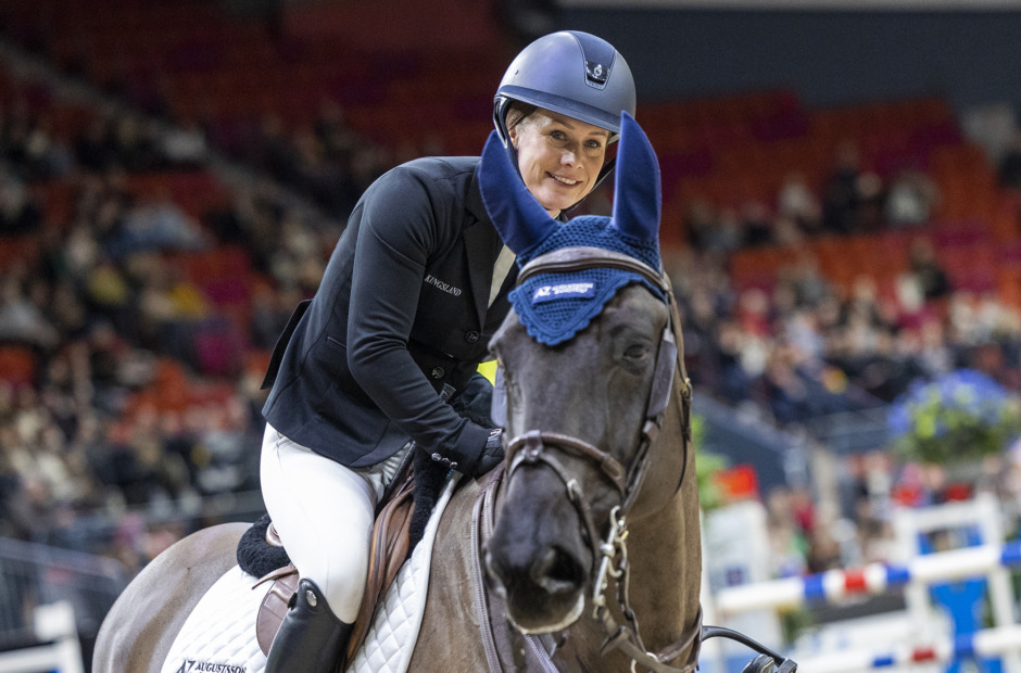 Angelica Augustsson Zanotelli tvåa i trestjärnig Grand Prix