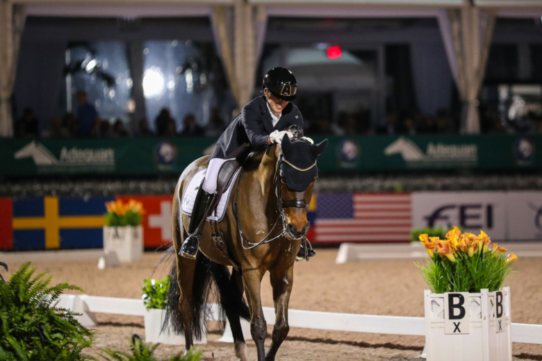 Formstark Darcourt en av lagryttarna i Compiègne